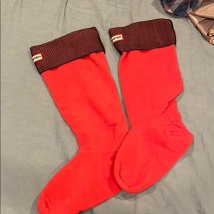 Hunter Boot socks size large